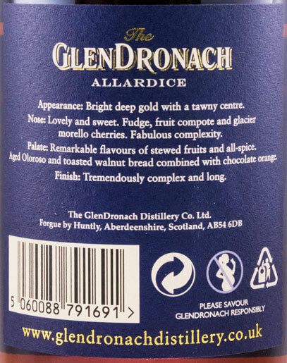 GlenDronach Allardice 18 anos