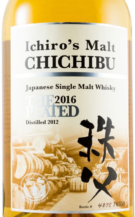2012 Chichibu Ichiro's Malt The Peated Single Malt (engarrafado em 2016)