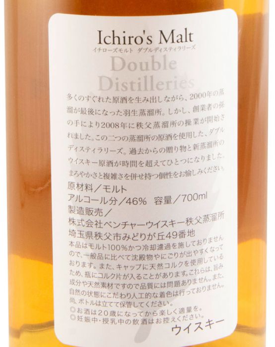 Chichibu Ichiro's Malt Double Distilleries Pure Malt