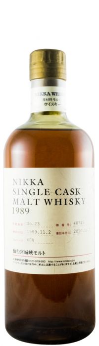 1989 Nikka Single Cask N.º 40745 Lote 23