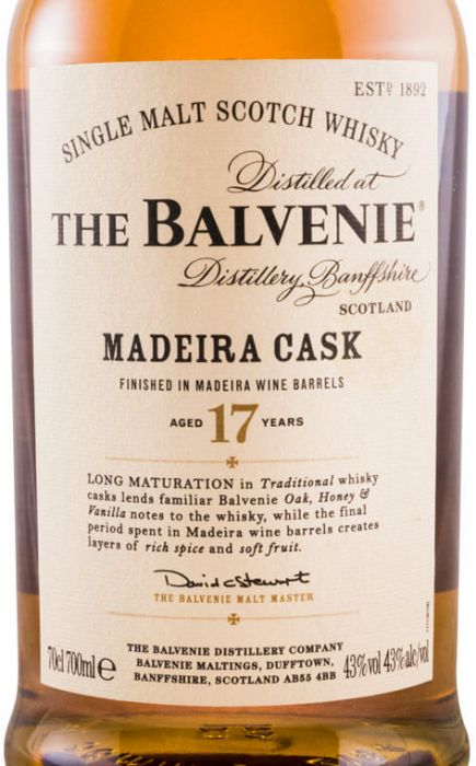 Balvenie Madeira Cask 17 years