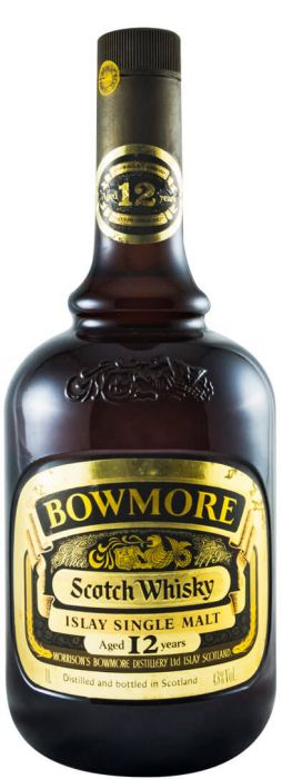 Bowmore 12 anos 1L (garrafa antiga)