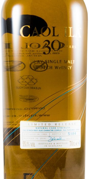 1983 Caol Ila 30 years Limited Release