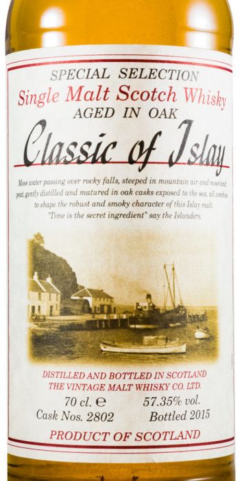 Jack Wiebers Classic of Islay Cask N.º 2802