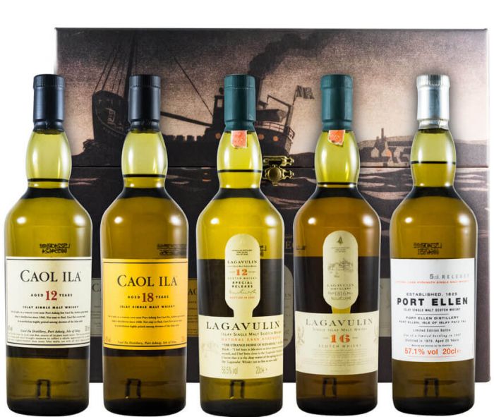 Conjunto The Classic Islay Collection 5x20cl