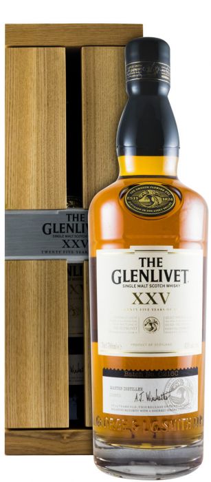 Glenlivet XXV 25 anos Batch N.º 0216C