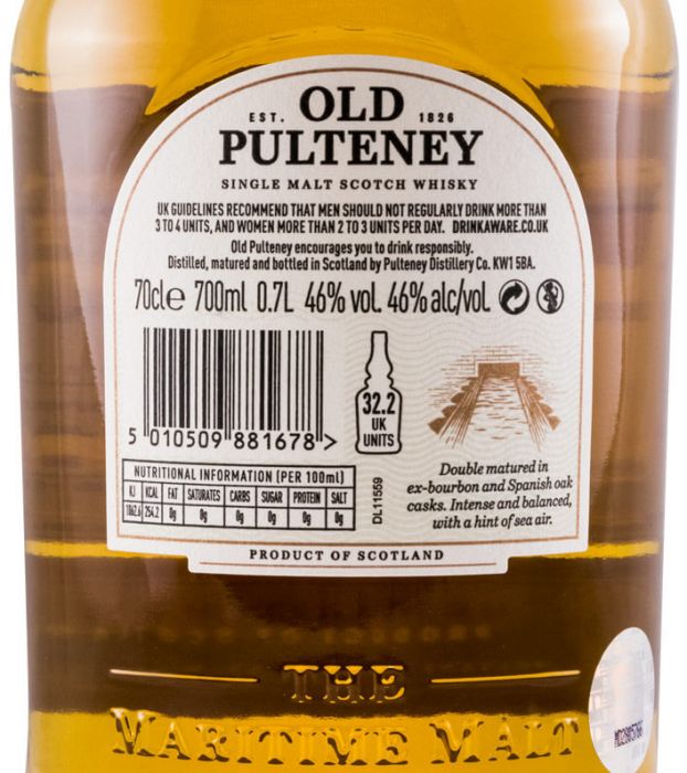 Old Pulteney 15 anos