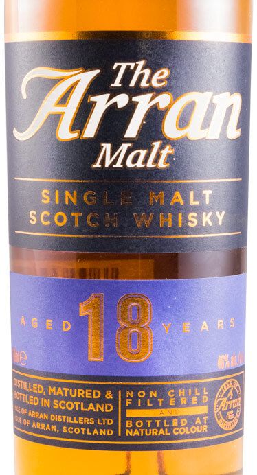 Arran 18 anos Single Malt