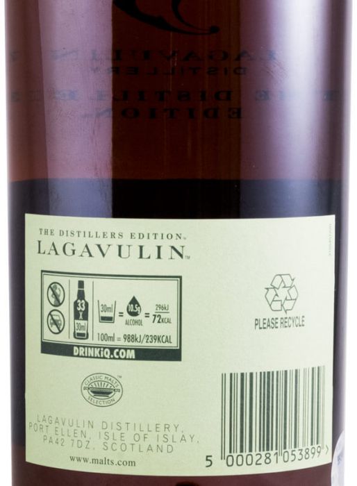 2002 Lagavulin Distillers Edition
