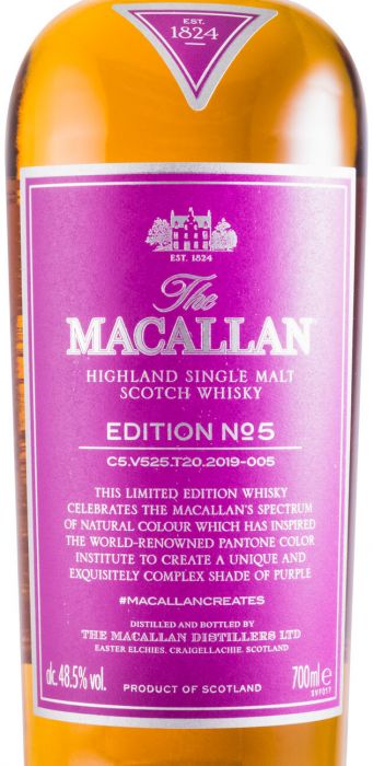 Macallan Edition N.º 5 Edição Limitada