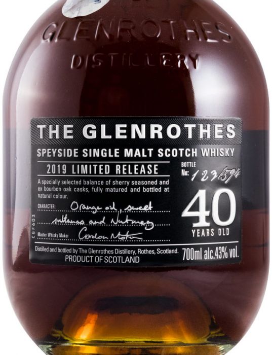 Glenrothes 40 anos