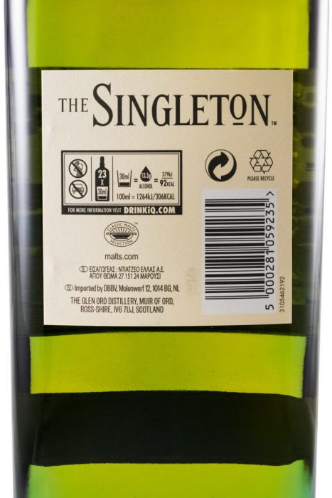 The Singleton Glen Ord 2019 Special Release 18 anos