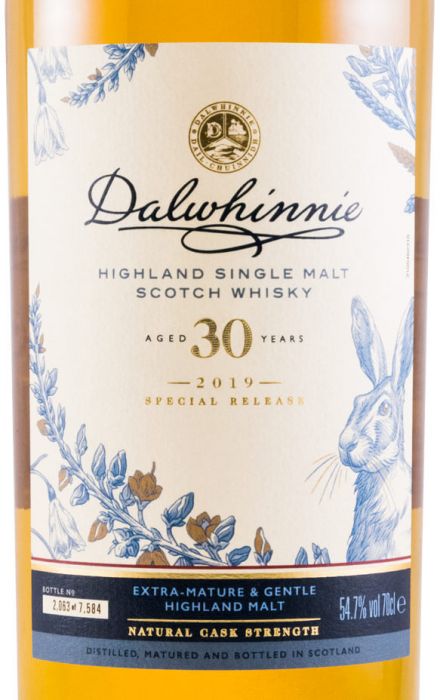 Dalwhinnie 2019 Special Release 30 anos