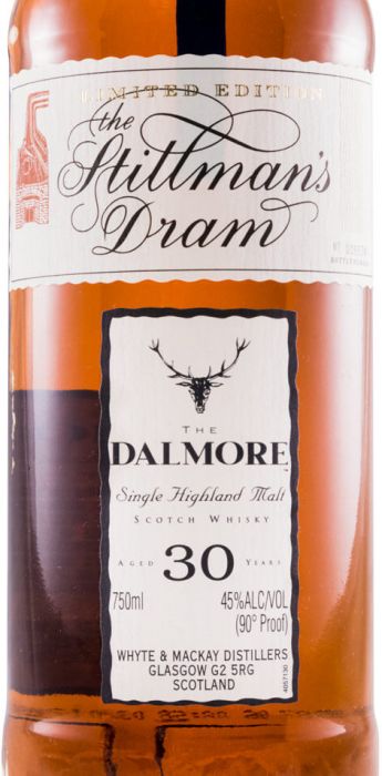 Dalmore 30 anos The Stillman's Dram 75cl