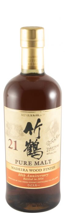 Nikka Taketsuru 80th Anniversary 21 anos (engarrafado em 2014)