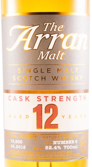 Arran 12 years Cask Strength (bottled in 2016)