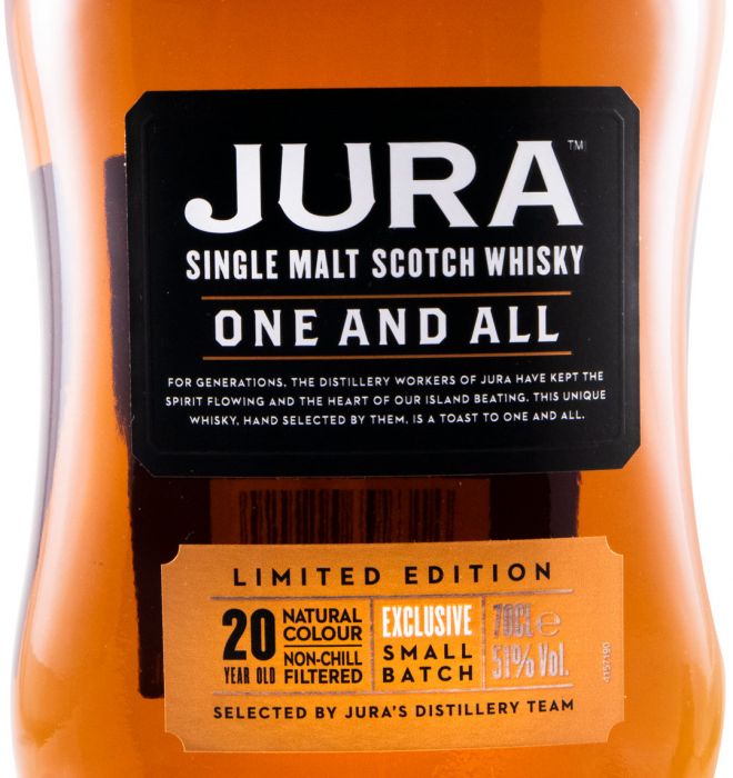 Jura One And All 20 anos Limited Edition Small Batch Exclusive