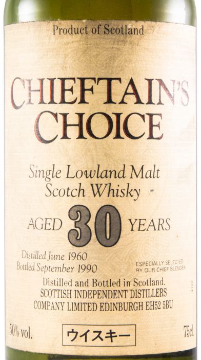 1960 Chieftain's Choice 30 years