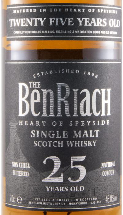 BenRiach 25 years Heart of Speyside