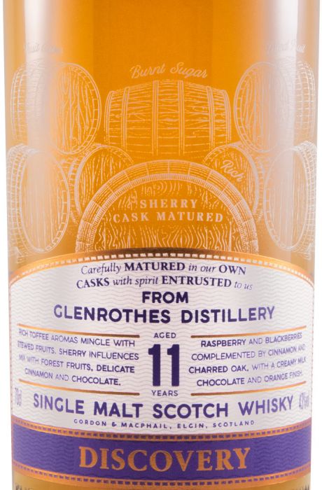 Glenrothes 11 years Sherry Cask Discovery Gordon & Macphail