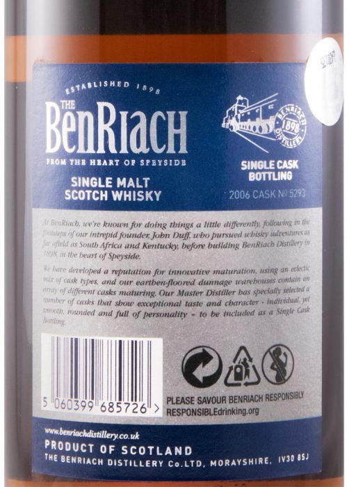 BenRiach 2006 Limited Release 10 years