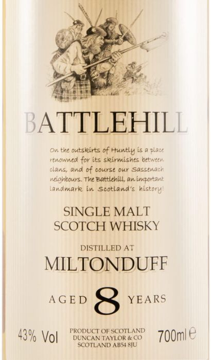 Miltonduff Battlehill 8 anos