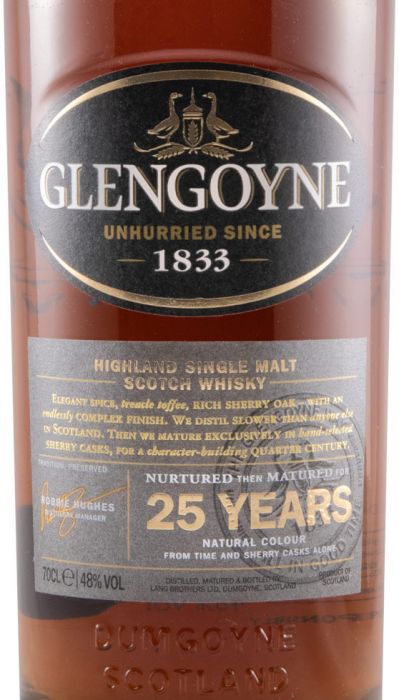 Glengoyne 25 anos