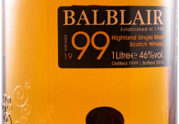 1999 Balblair Vintage 1L