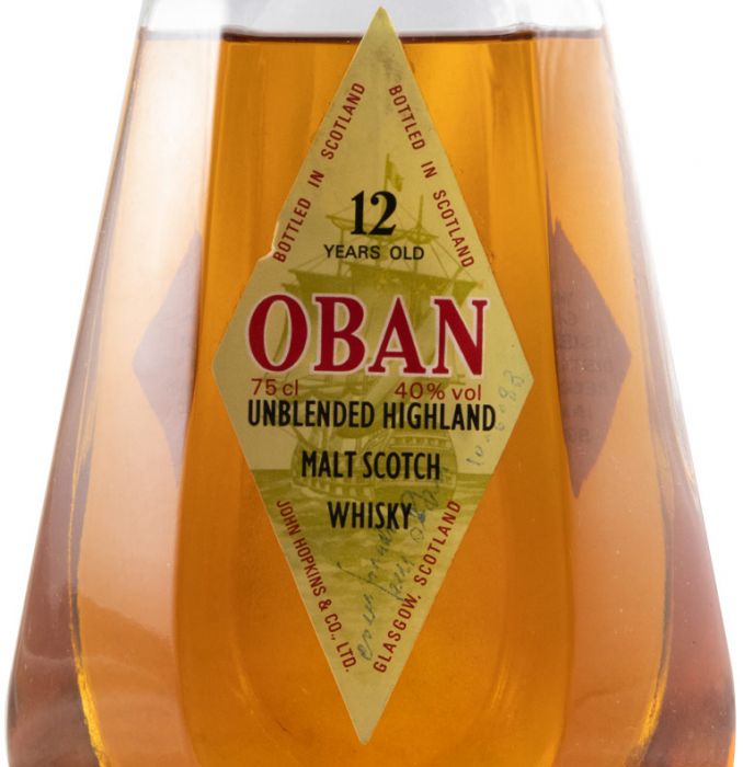 Oban Unblended 12 anos 75cl