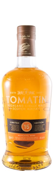 Tomatin Moscatel Cask 15 anos
