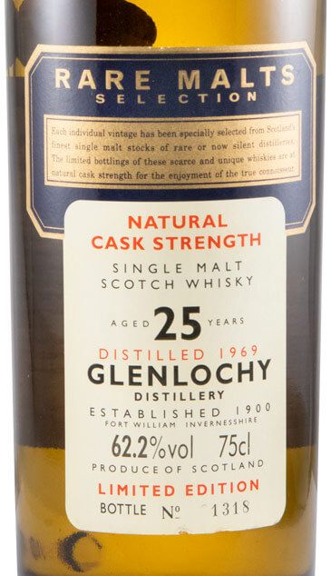 1969 Glenlochy Cask Strengh 25 years 75cl