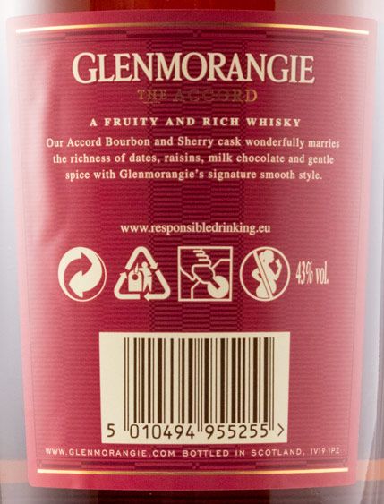 Glenmorangie Accord 12 anos 1L