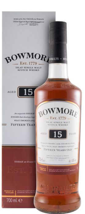 Bowmore Sherry Cask Finish 15 anos