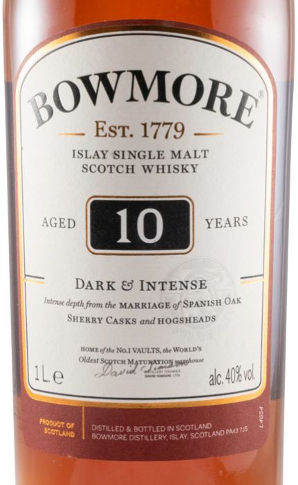 Bowmore Dark & Intense 10 years 1L