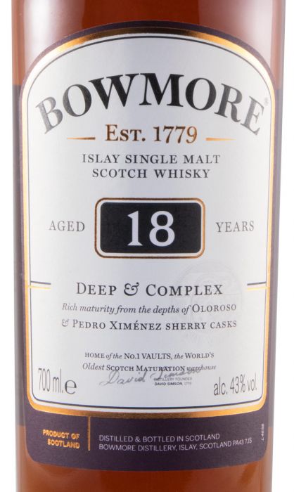 Bowmore Deep & Complex 18 years