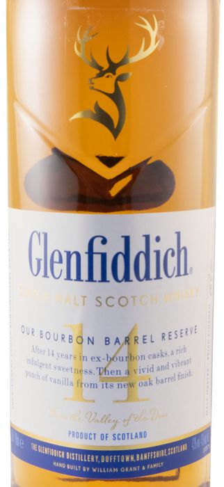 Glenfiddich Bourbon Barrel Reserve 14 anos