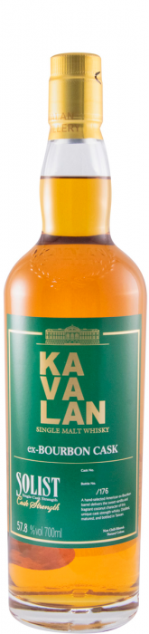 Kavalan Solist ex-Bourbon Cask Single Malt 57.8%