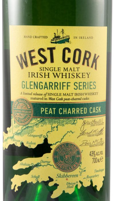 West Cork Glengarriff Series Peat Charred Cask Single Malt