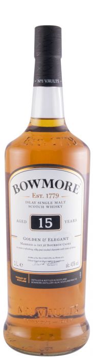 Bowmore Golden & Elegant 15 anos 1L