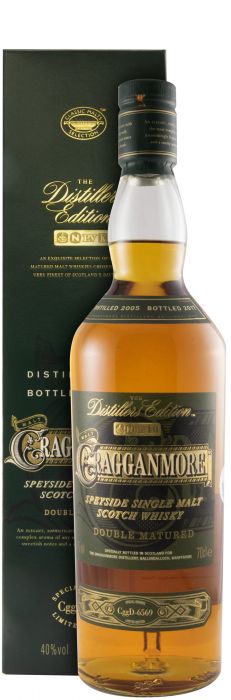 2005 Cragganmore Double Matured (engarrafado em 2017)