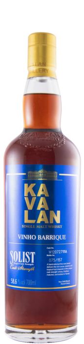 Kavalan Solist Vinho Barrique Single Malt 58.6%