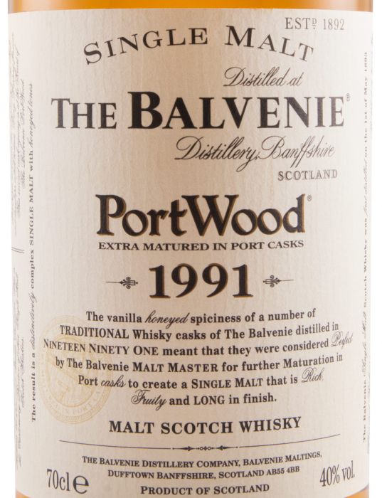 1991 Balvenie Portwood