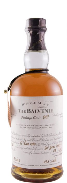 1967 Balvenie Cask 9913 Vintage Cask (bottle n.º 51)