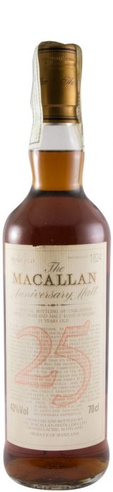 Macallan 25th Anniversary (деревянная коробка)