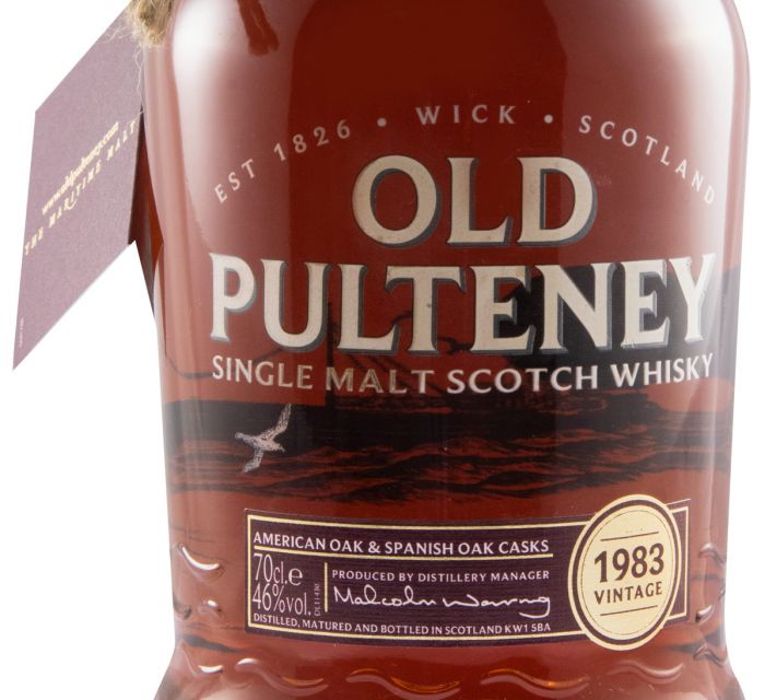 1983 Old Pulteney Vintage