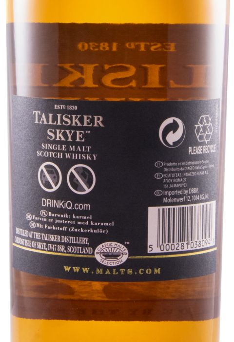 Talisker Skye w/Whisky Stones
