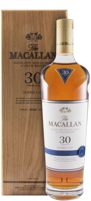 Macallan Double Cask 30 anos (engarrafado em 2021)