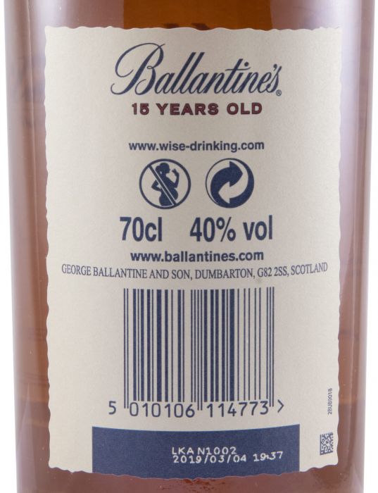 Ballantine's 15 years