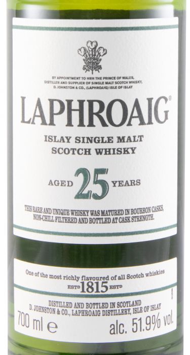 Laphroaig 2021 Cask Strength Edition 25 years