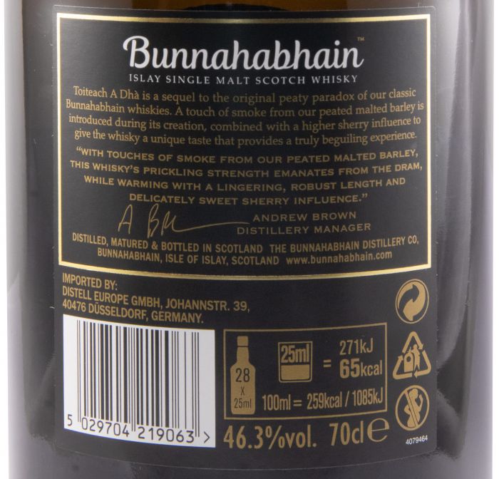 Bunnahabhain Toiteach A Dhà